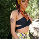 Julie Kay in 'Nubian Goddess'