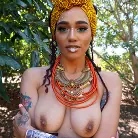 Julie Kay in 'Nubian Goddess'