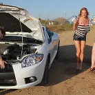 Siri in 'Convertible Boobies'