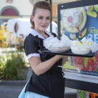 Danni RIvers in 'Fast Food Girl'