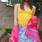 Emily Willis in 'Bathtime Rubdown'