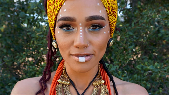 Julie Kay in Nubian Goddess