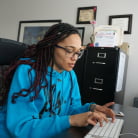 Julie Kay in 'Nubian Goddess'