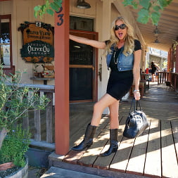 Keeping her boots on