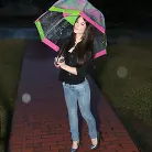 Lacy Channing in 'Plow-Her Outtage'